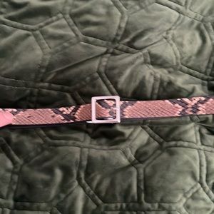 Ava&Viv Snakeskin Pattern Belt in 3X